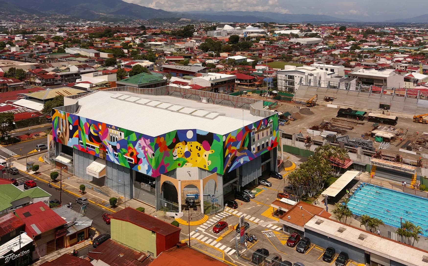 Fachada del mural